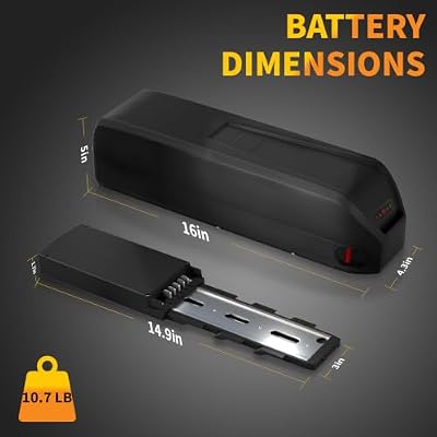 Q RQTEBAT 48V 20Ah battery side view