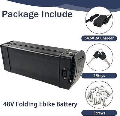 Generic 48V 20Ah battery dimensions