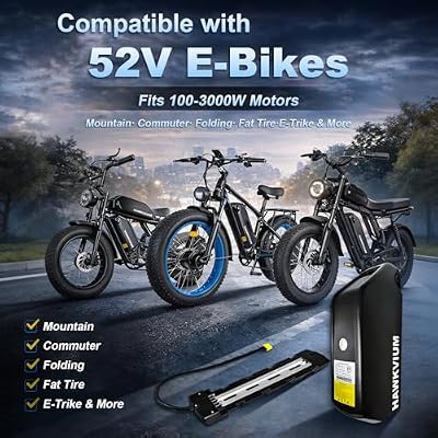 Hawkvium 52V 25Ah battery XT90 connector detail