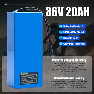 BMS and connectors for LGNUO 36V 20Ah battery