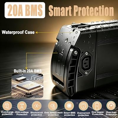 LOCKBUS 48V 13Ah folding bike battery BMS and security lock