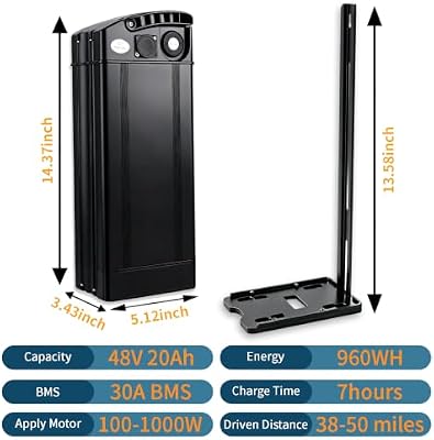 Cavepower 48V 20Ah ebike battery