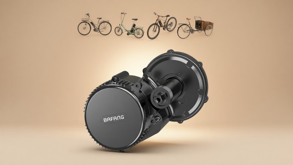 BAFANG BBS02B 750W mid drive ebike conversion kit