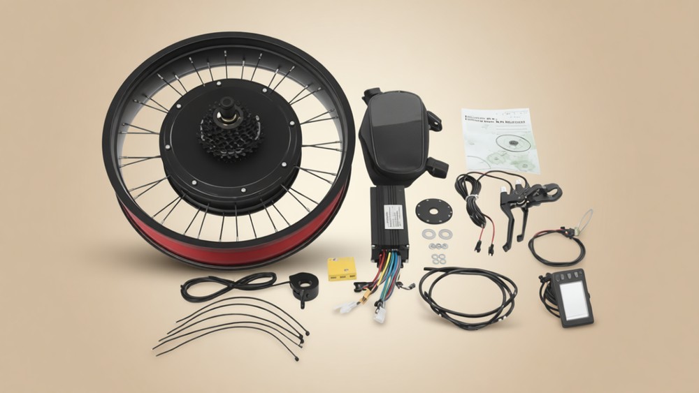 DUSNDULR 20 inch fat tire 1000W conversion kit