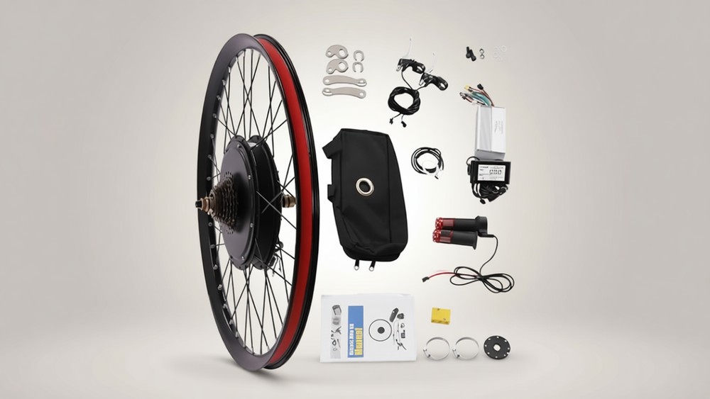 GOSHET 2000W rear wheel hub ebike conversion kit