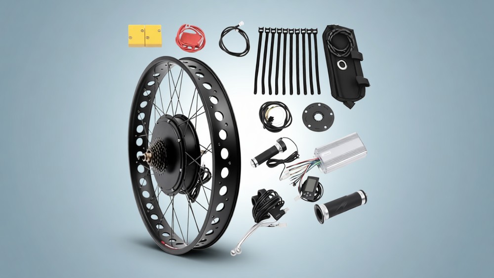 GOSHET 26in 1500W fat snow conversion kit