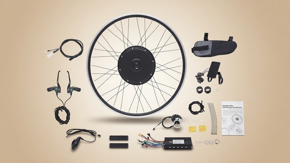 Jiabailie 700C 48V 1000W conversion kit wheel and motor