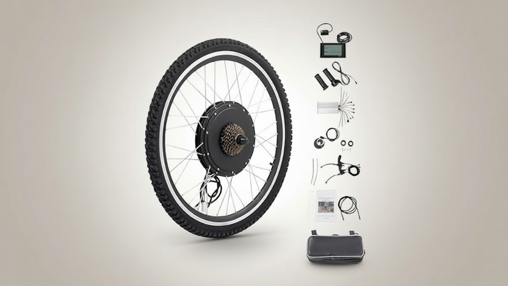 Ktaxon 48V 1000W Ebike Conversion Kit Review: Front Hub for Easy Builds