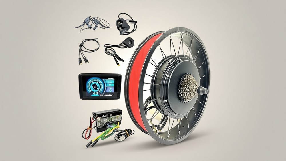 SZWEDI 72V 5000W hub conversion kit