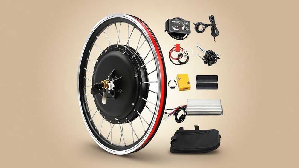 wukaeiue 20 Inch 1000W Conversion Kit Review: 48V Rear Hub Motor