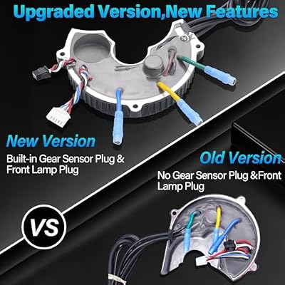 BAFANG controller harness connectors close-up