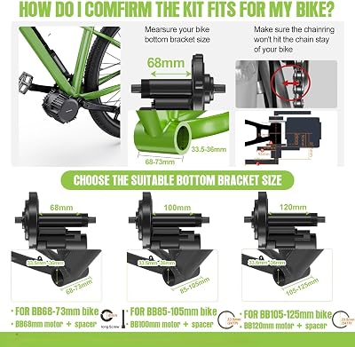 BAFANG BBS-HD mid drive ebike conversion kit detail view