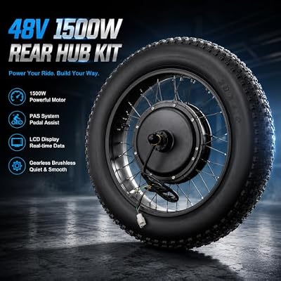 YUASDUU 48V 1500W it rear hub conversion kit