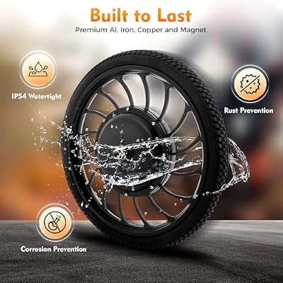 wukaeiue 20 inch wheel and hub motor