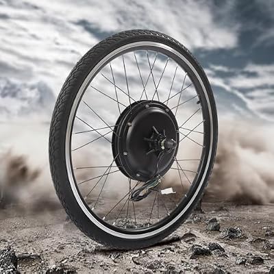 Mahugde hub motor wheel with spokes detail