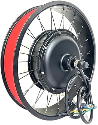 SZWEDI 72V 5000W fat bike rear wheel conversion detail