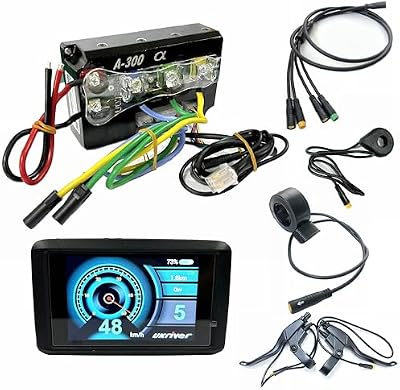 SZWEDI 72V 5000W kit mounted view