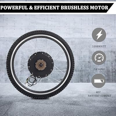 Ktaxon 48V 1000W front wheel hub motor