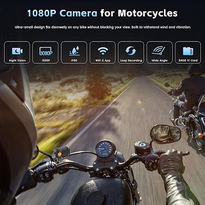 Realdio Motorcycle Dash Cam Review: 110 Degrees and 64GB Included