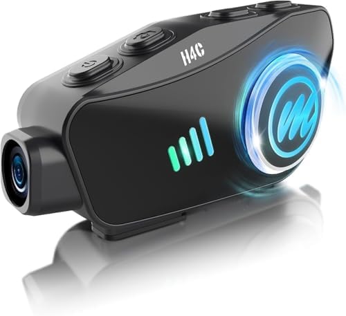 Moman H4C helmet headset with built-in 1080p camera