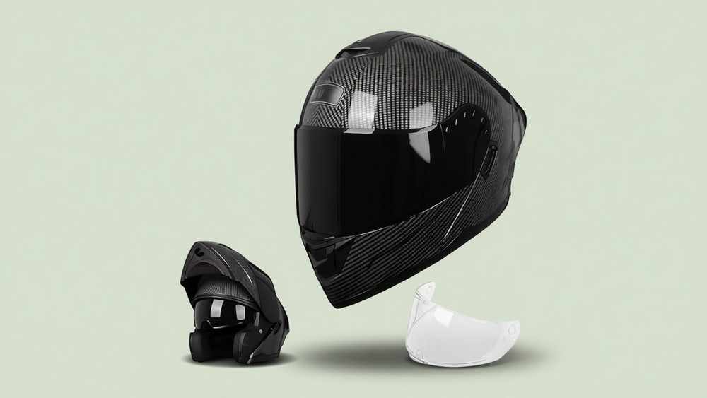 Crown Racing FL900 front view with visor