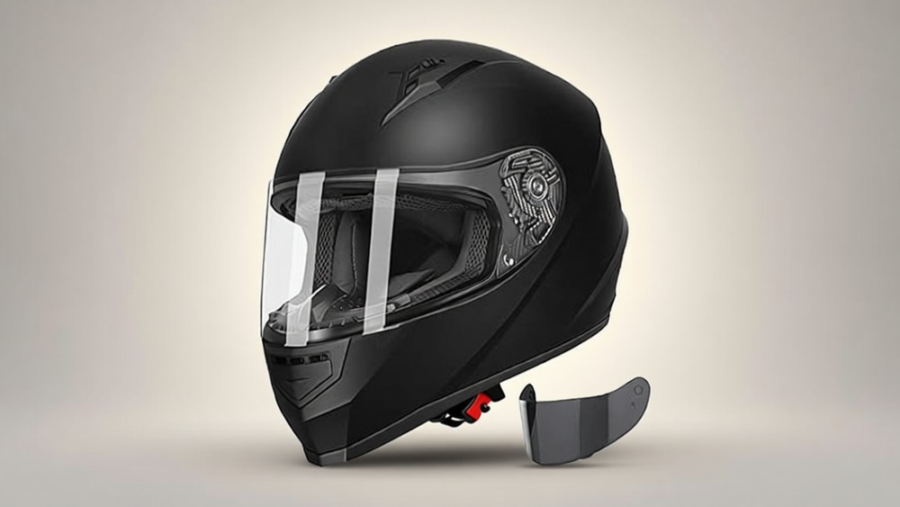 GLX GX11 Full Face Motorcycle Helmet Review: DOT Certified with Tinted Visor