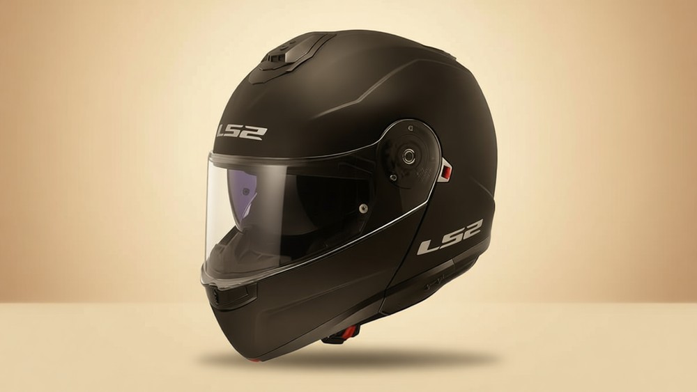 LS2 Strobe II modular motorcycle helmet