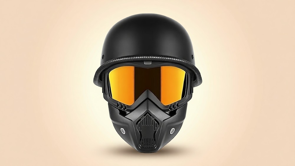 TRUSTERTHEE Half Motorcycle Helmet