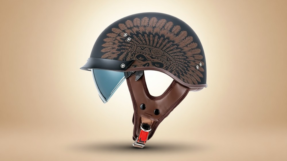 VCOROS F07 Half motorcycle helmet