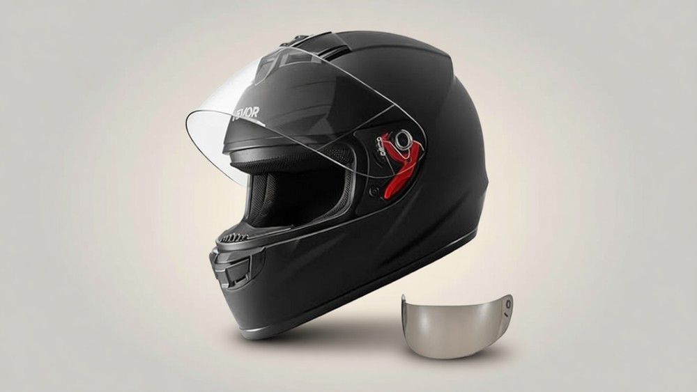 VEVOR Full Face Motorcycle Helmet Side View