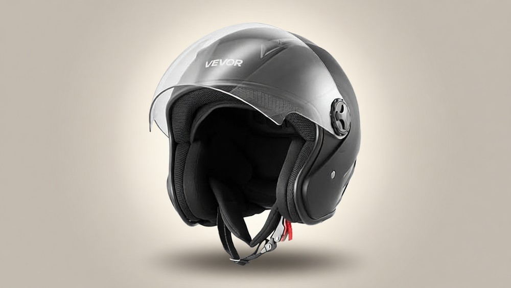VEVOR open face helmet front view