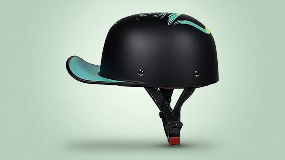 Woljay Vintage open face helmet