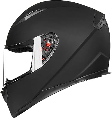 ILM-313 full face motorcycle helmet detail view