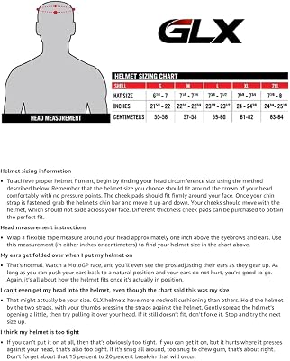 GLX gx11 DOT certified full-face helmet with tinted visor