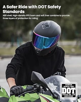 AUBOA AU-T801 full-face motorcycle helmet