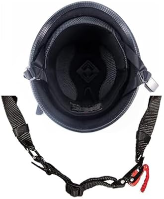 GFUERUFQ German Pilot half helmet side view