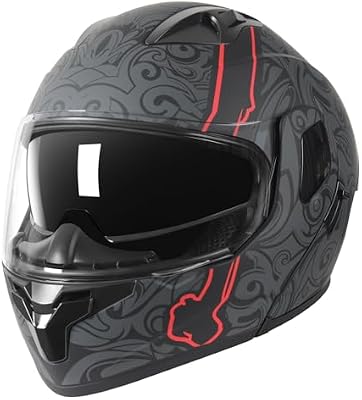 SPARK modular helmet flip-up and vent detail