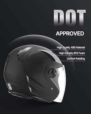 VEVOR open face helmet interior padding