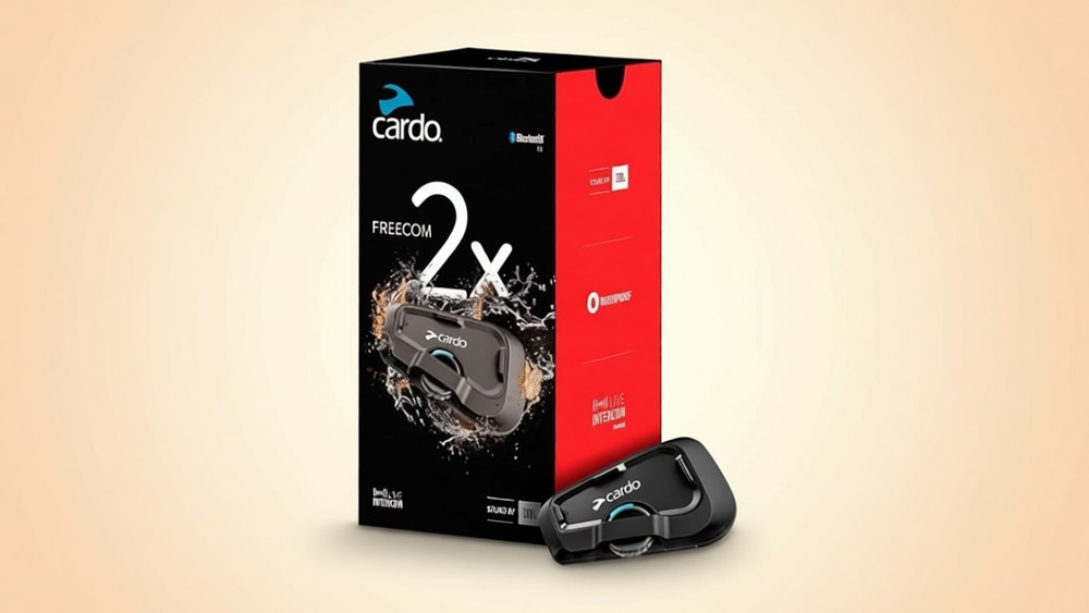 Cardo Freecom 2X motorcycle bluetooth intercom
