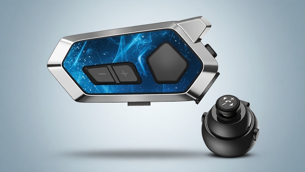 Diojran LV9 helmet Bluetooth headset front view