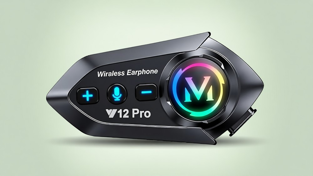 ELIKIDSTO Y12 Pro motorcycle helmet Bluetooth headset