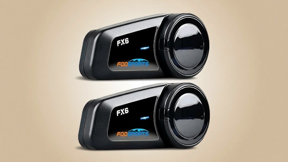Fodsports FX6 motorcycle intercom