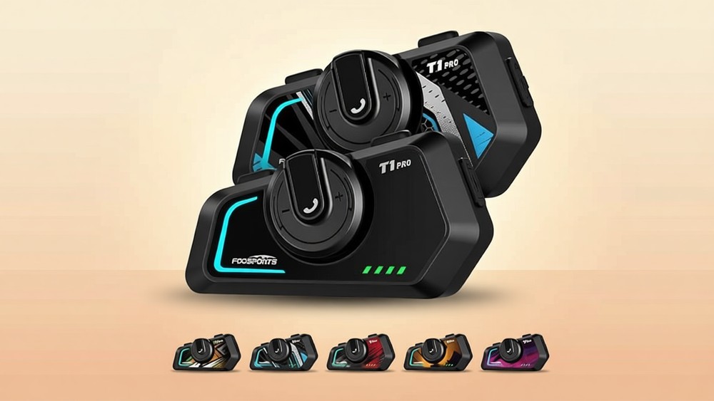 Fodsports T1 PRO Intercom Review: BT 5.4 with 4 Functional Modes and 6-Rider Group Communication