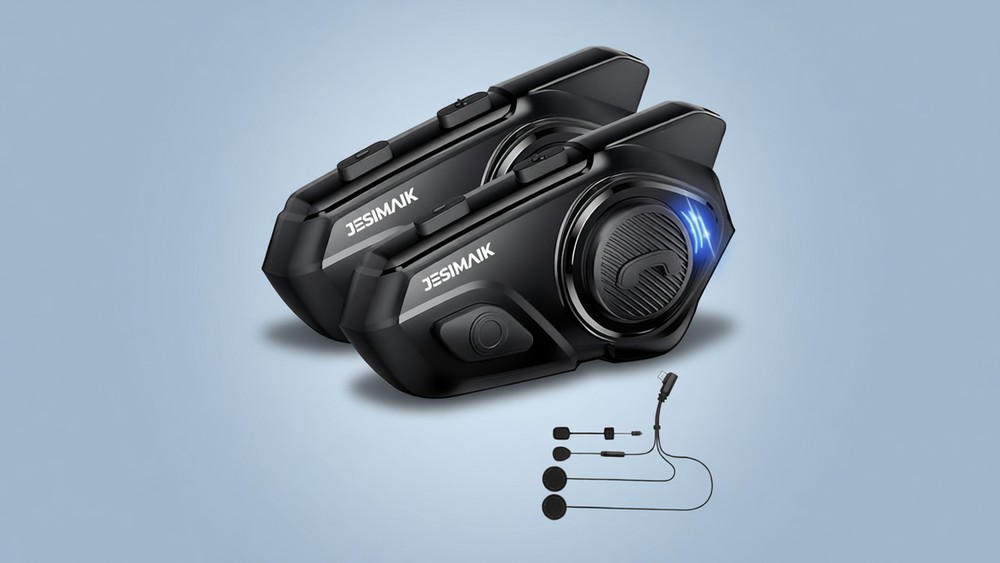 JESIMAIK R16 Pro motorcycle intercom 2-pack