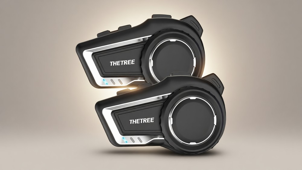 THETREE X10 mesh intercom with boom microphone