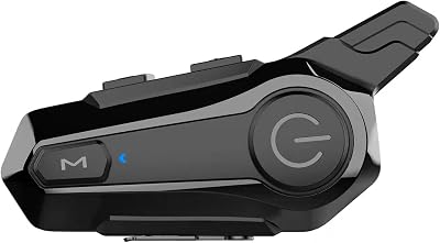 Wipeeyes E1 helmet intercom front view