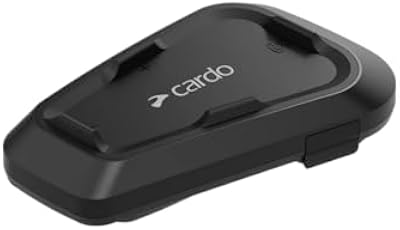 Cardo Spirit side view showing speakers