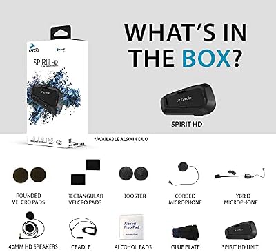 Cardo Spirit HD features