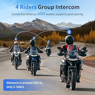 Fodsports M1-S Air Bluetooth motorcycle intercom