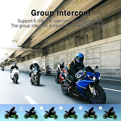 MAXTO M2S Bluetooth motorcycle intercom